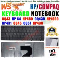 ราคา KEYBOARD HP COMPAQ คีย์บอร์ด CQ43 G4 1000 G6 HP430 431 435 436 CQ57 CQ58 HP1000 ไทย อังกฤษ สีดำ (422845376)