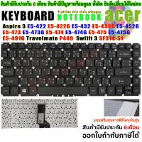 ราคา KEYBOARD คีย์บอร์ด ACER Aspire 3 E5 422 E5 422G E5 432 E5 432G E5 452G E5 473 E5 473G E5 474 E5 474G E5 475 E5 475G E5 491G Travelmate P449 Swfift 3 SF314 51 (21710000314)