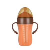 ราคา ส่งด่วน แท้ ขวดนมเสมือนเต้านมแม่ ขนาด 8oz จุกนมไม่ดูดไม่ไหล ขวดนม ขวดนมคอกว้าง (21406925710)