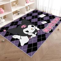 ราคา MINISO Sanrio น่ารัก Kuromi พิมพ์พรมลื่นพรมล้างทําความสะอาดได้สําหรับห้องนั่งเล่นห้องนอนพรมห้องน้ําพรมปูพื้นห้องครัวพรมเช็ดเท้า (23842005805)