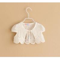 ราคา เสื้อคลุมเด็กผ้าฝ้ายบางแขนสั้นฤดูร้อน เสื้อคลุมเด็กผู้หญิง สีขาว พร้อมกระโปรง ชุดราตรี เสื้อคลุมคาร์ดิแกนสำหรับเด็ก (23084096373)