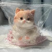 ราคา OKKFINE น่ารักน่ารักๆ ของเล่นแบบบีบได้อ่อนนุ่มสำหรับแมว ซิลิโคนทำจากซิลิโคน พร้อม flocking Surface ของเล่นบรรเทาความเครียด รีบาวด์ช้า ของเล่นสำหรับบีบรูปแมว สำหรับผู้ใหญ่เด็ก (24383932638)