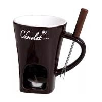 ราคา 200ml Chocolate Fondue Mug Melting Cups Hot Pot Ceramic Melted Cups Butter Warmer Heating Tea Light Melt Pot For Candy Chocolate (24198742168)