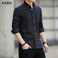 ราคา ASRV เสื้อเชิ้ตแขนยาวผู้ชาย เสื้อแฟชั่นผช สไตล์เกาหลี เสื้อเชิ้ตสีพื้น เสื้อเชิ้ตลำลองเสื้อเชิ้ตชายเสื้อผ้าไทยชายเสื้อเชิ้ตสีขาว (8451060336)