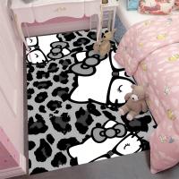 ราคา MINISO Sanrio Hello Kitty พรมการ์ตูนเด็กห้องนอนพรมพรมบ้านพรมกาแฟเต็มโต๊ะข้างเตียงห้องนั่งเล่นพรม (24442580364)