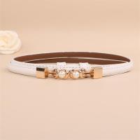 ราคา จัดส่งในกทม MOYENNE เข็มขัดหนังนิ่ม คุณภาพสูง หัวเข็มขัดมุก แฟชั่นสําหรับผู้หญิง เข็มขัดแฟชั่นผู้หญิงเกาหลี เข็มขัดเส้นเล็ก คุณภาพสูง ใหม่ เครื่องประดับแฟชั่น 2024 NEW (24580883866)