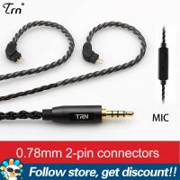 ราคา FAAEAL TRN A3 6แกนหูฟังสาย3 5มิลลิเมตรความบริสุทธิ์สูงสายทองแดงพร้อม MMCX 2Pin 0 75มิลลิเมตร0 78มิลลิเมตรเชื่อมต่อสำหรับ TRN V90 V30 V80 TRN MT1 V V PRO TA1 Shure SE215 SE315หูฟังอัพเกรดสาย (148557576