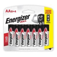 ราคา ถ่านอัลคาไลน์แม๊กซ์ แพ็ค 8 4ก้อน Energizer E91 AA BP8 4 (15338270270)