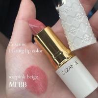 ราคา ลิปเนื้อครีม กึ่งแมท CEZANNE Lasting Lip Color N 4 2g ラスティングリップカラーN (24174659924)