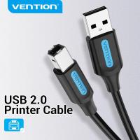 ราคา Vention USB 2 0 Print Cable Type A Male To B Male Sync Data Scanner USB Printer Cable 1M 1 5M 2M 5M 8M 10M for HP Canon Epson Printer (12408924010)