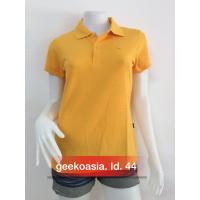 ราคา เสื้อโปโลหญิง ตรากวางแท้ Geeko สีเหลืองจำปา หญิง (1667802307)