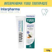 ราคา Interpharma YUUU toothpaste ยาสีฟัน 1หลอด สูตรโปรไบโอติก และ น้ำมันสนเข็มเกาหลี ช่วยระงับกลิ่นปาก 120g (21885044706)