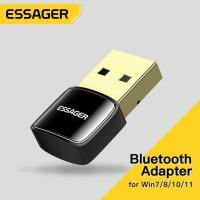 ราคา Essager USB Bluetooth Adapter Dongle Bluetooth 5 0 Adapter สำหรับ PC แล็ปท็อป Wireless USB Bluetooth Car Audio Receiver Transmitter (15906647480)