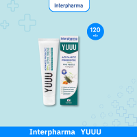ราคา Interpharma YUUU toothpaste ยาสีฟัน 1หลอด สูตรโปรไบโอติก และ น้ำมันสนเข็มเกาหลี ช่วยระงับกลิ่นปาก ขนาด 120g (24576688949)