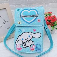 ราคา LEIFNYDI คุโรมิ กระเป๋าใส่โทรศัพท์มือถือ Kuromi มายเมโลดี้ Cinnamoroll กระเป๋าเอกสาร Cinnamoroll กระเป๋าถือแบบถือ ครอสบอดี้ กระเป๋าสะพายข้างหนัง PU หญิง หญิง (23593324542)