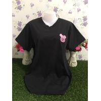 ราคา เสื้อยืด เสื้อผู้หญิง เสื้อยืด ผญสวยๆ เสื้อแฟชั่นผญ เสื้อผ้าสาวอวบ เสื้อยืด oversize48 50นิ้ว เสื้อแขนสั้น รุ่น9219 (16417236785)