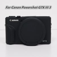 ราคา เคส G7X3 G7X2ผิวเกราะซิลิโคนปกป้องตัวเครื่องกระเป๋ากล้องสำหรับ Canon Powershot G7X Mark III G7XIII G7XM3 G7XII G7XM2 (22658871803)