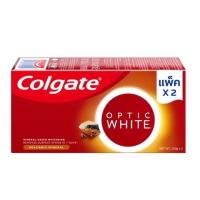ราคา ยาสีฟันคอลเกต ออฟติคไวท์ 100กรัม x 2 หลอด Colgate Optic White Volcanic Mineral (24256300179)