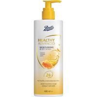 ราคา Bootsบู๊ทส์ เฮลธี้ แอดวานซ์ มอยส์เจอร์ไรซิ่ง บอดี้ วอช 495 มล ครีมอาบน้ำ (24278583162)
