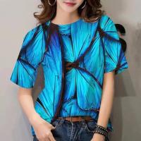 ราคา เสื้อสงกรานต์2568 เสื้อยืดลายดอกไม้ เสื้อยืดลายดอกไม้สงกรานต์ แฟชั่นลายดอกไม้ออกแบบเสื้อยืด สงกรานต์ลายดอกไม้แขนสั้นสบาย ๆ วันหยุดสดชื่นเสื้อยืด (21467289256)
