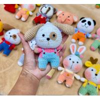 ราคา พวงกุญแจตุ๊กตาไหมพรมถัก น้องหมา (23023806742)