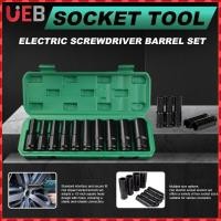 ราคา 20 ตัว ชุด ชุดประแจไฟฟ้า Hex Shank ลูกบล็อกยาว ชุดลูกบล็อกยาว ชุดบล็อก ชุดประแจไฟฟ้า 1 2 4หุน (24353310933)