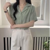 ราคา สาวอวบไซส์ 40 60 นิ้ว เชิ้ตแขนสั้น คอฮาวาย เสื้อเชิ้ตทำงานสาวอวบ เสื้อทำงานสาวอวบ เสื้อผ้าสาวอวบ พลัสไซส์ (17821651960)