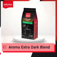 ราคา Aroma Coffee เมล็ดกาแฟคั่ว Extra Dark Blend Bean ชนิดเม็ด บรรจุ 250 กรัม ซอง (24248443336)