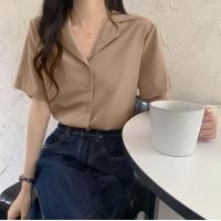 ราคา สาวอวบไซส์ 40 60 นิ้ว เชิ้ตแขนสั้น คอฮาวาย เสื้อเชิ้ตทำงานสาวอวบ เสื้อทำงานสาวอวบ เสื้อผ้าสาวอวบ พลัสไซส์ (17821651964)