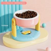 ราคา มีถ้วยดูดชามให้อาหารสุนัขยกสูงสำหรับอ่างอาบน้ำแมวและสุนัข BEIERWA (24323619862)