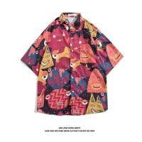 ราคา Suikone เสื้อพิมพ์ลายเสื้อเชิ้ตผู้ชายเสื้อเชิ้ตลำลองฮาวายบีชรีสอร์ท เสื้อสงกรานต์ เสื้อลายดอกผู้ชาย เสื้อฮาวาย (24296286570)