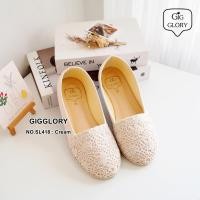 ราคา รองเท้าคัทชูลูกไม้ แบบน่ารัก NO SL418 (20504959948)