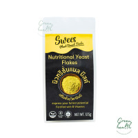 ราคา Swees Plant นิวทริชั่นแนล ยีสต์ ขนาด 125 g ยีสต์ ออร์แกนิค วีแกน สามารถโรยบนอาหาร หรือผสมลงในสมูทตี้ (21388217542)