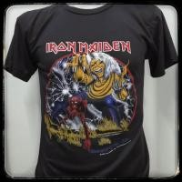 ราคา เสื้อ วง Iron Maiden ผ้า บาง สีดำ (10532693259)