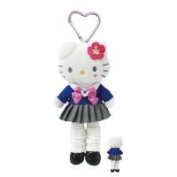ราคา พวงกุญแจของเล่นยัดนุ่นขายาว Hello Kitty สีดำ Sanrio Kt เอลฟ์แมวนุ่มยัดไส้ตุ๊กตาเครื่องประดับในรถยนต์พวงกุญแจของตกแต่งกระเป๋ากระเป๋าเป้ (24507460730)