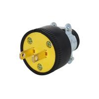 ราคา ปลั๊กยาง ตัวผู้ ปลั๊กผู้ 2ขา 3ขา เมีย3ขา เหลือง ดำ พร้อมแคล้มรัด ขาเสียบผลิตจากทองเหลืองแท้ 10A 220V (24344580924)