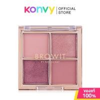 ราคา Browit Pink Glow Eyeshadow Palette (17361206364)