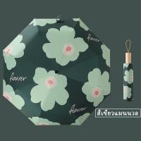 ราคา ร่มกันฝน กันแดด กันรังสีUV รุ่นอัตโนมัติ รุ่นดอกไม้ใหญ่ ร่มพกพา 3สี ร่มแมนนวล ร่ม Auto ร่มขนาดเล็ก ร่มมินิ ร่มกันฝนสวย กันยูวี (17994814124)