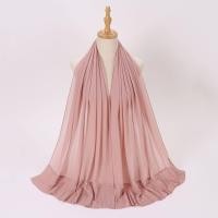 ราคา Jifang ผ้าคลุมไหล่ฮิญาบมุสลิมผ้าพันหัวสองด้านผ้าชีฟองบับเบิ้ลไข่มุกแบบเย็บปะติดปะต่อกันผ้า WC01 (21784165354)