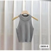 ราคา tichada 2808 8 เทรนด์ใหม่ มาแรง เสื้อกล้ามคอกลมแขนทรงเว้าลึก ผ้าไหมพรมนิ่ม ยืด 9สีสวยๆ สินค้าพร้อมส่ง (14541976465)