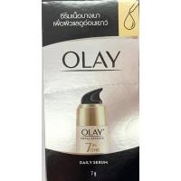 ราคา 6ซอง กล่อง Olay Total Effect 7 in 1 โอเลย์ โททัล เอฟเฟ็คส์ 7 อิน 1 ครีมซอง (21393854716)