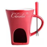 ราคา 200ml Chocolate Fondue Mug Melting Cups Hot Pot Ceramic Melted Cups Butter Warmer Heating Tea Light Melt Pot For Candy Chocolate (24198742167)
