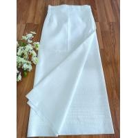 ราคา ผ้าถุงสีขาว ผ้านุ่งสีดำ ผ้าถุงสำเร็จแบบป้ายติดตะขอ (18236850168)