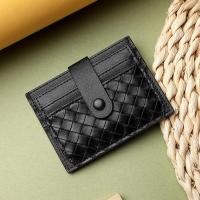 ราคา กระเป๋าใส่บัตรหนังแท้สำหรับผู้ชายและผู้หญิง กระเป๋าใส่เอกสารขนาดเล็ก กระเป๋าใส่เหรียญ กระเป๋าใส่บัตรใบขับขี่ กระเป๋าถือผ้าถัก (23567637086)