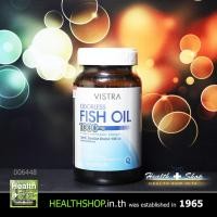 ราคา VISTRA odorless FISH OIL 1000 mg Omega 3 Capsules วิสตร้า น้ำมันปลา Omega 3 (21015119671)