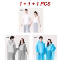 ราคา Aqrau EVAวัสดุกันน้ำ เสื้อกันฝนเสื้อกันฝนโปร่งใสชุดกันฝนเสื้อกันฝน ผู้ใหญ่เสื้อกันฝนกันน้ำเสื้อกันฝนยาวเสื้อกันฝนผู้ใหญ่ (24348620974)