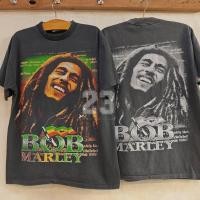 ราคา BOB MARLEY Bio Washed tag USA เสื้อวินเทจ เสื้อเรกเก้ สายเขียว vintage shirt เสื้อยืดผู้ชาย (24240481366)