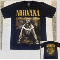 ราคา NEW Rock Band Nirvana Black T Shirt เสื้อยืดผู้ชาย (22397605981)