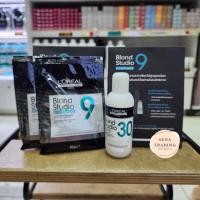 ราคา Loreal blond studio ลอรีอัล โปรเฟสชั่นแนล บลอนด์ สตูโอ มัลติ เทคนิค ไลท์เทนนิ่ง พาวเดอร์ ผงฟอก ผงกัด (23375153002)