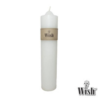 ราคา เทียน เทียนแท่งสีขาว White Pillar Candle size 2 x 9 เทียนแท่ง สีขาว 2 นิ้ว x 9 นิ้ว (9905509501)